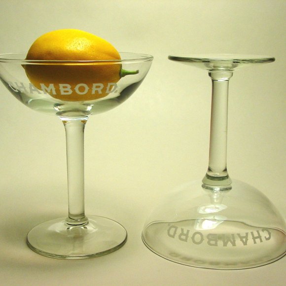 Vintage Other - Set of 2 Chambord Liqueur Glasses Limited Edition